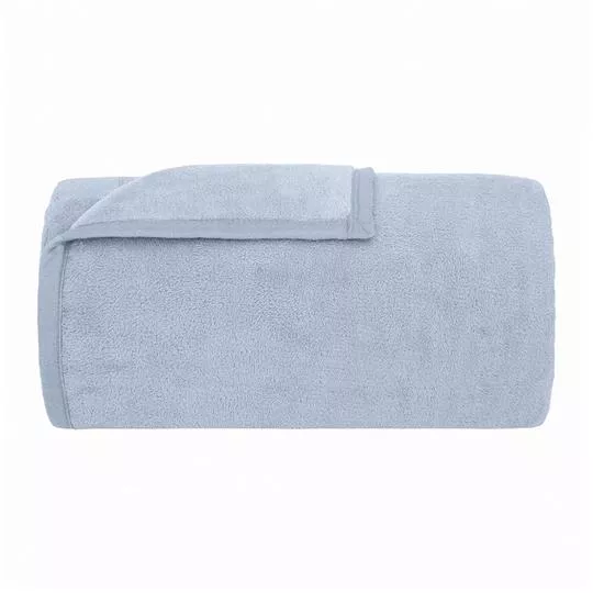 Cobertor Aspen II Casal- Azul Claro- 220x230cm