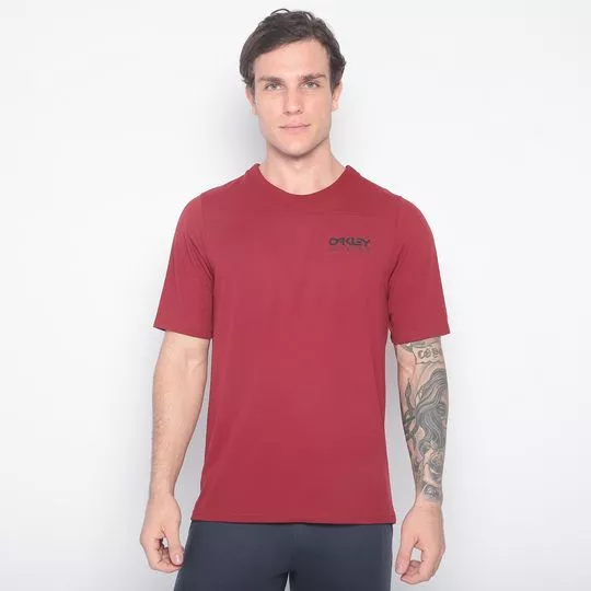 Camiseta Factory Pilot Lite Mtb Jersey- Vermelho Escuro