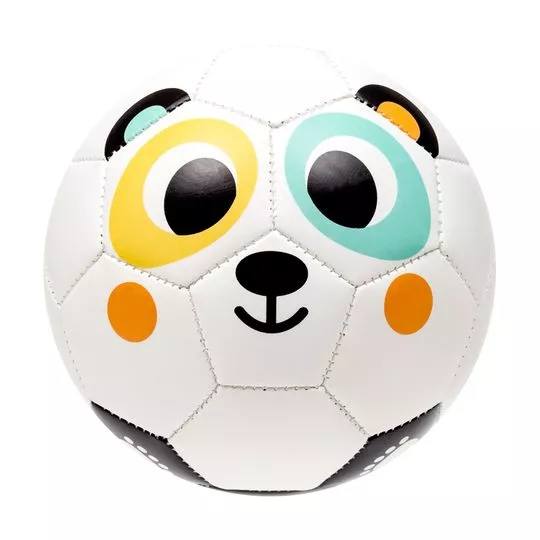Bola Panda Bubazoo- Branca & Preta- Ø15cm- Buba