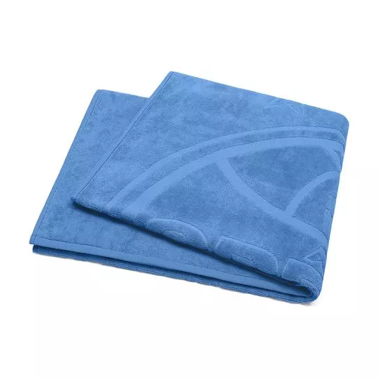 Toalha Para Banho Grêmio®- Azul- 70x140cm