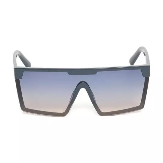 Óculos De Sol Máscara- Verde Escuro & Preto- Triton