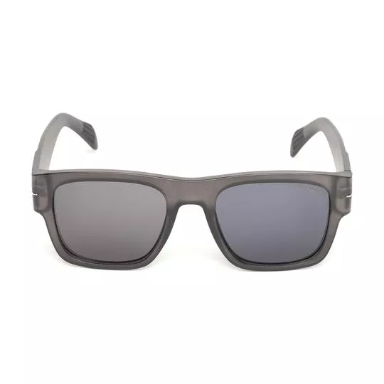 Óculos De Sol Arredondado- Cinza- Triton