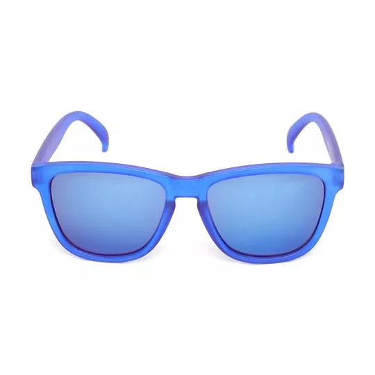 Óculos De Sol Arredondado- Azul- Triton