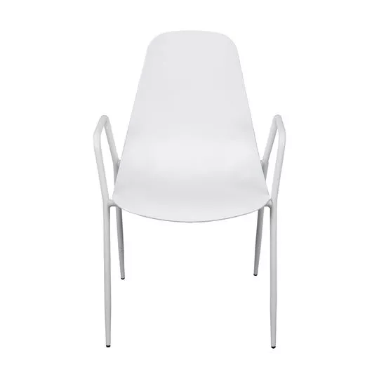 Cadeira Básica- Branca- 85,5x45,2x53,5cm