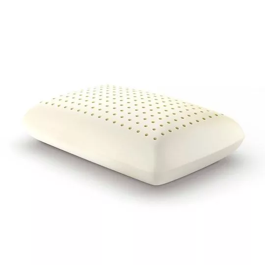 Travesseiro Zen Sleep Pure Max- Branco- 15x60x40cm- 230 Fios