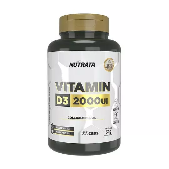 Vitamina D3- 60 Cápsulas