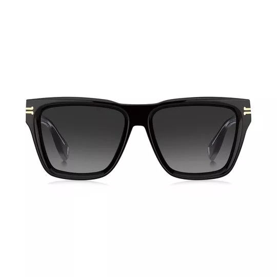 Óculos De Sol Retangular- Preto- Marc Jacobs