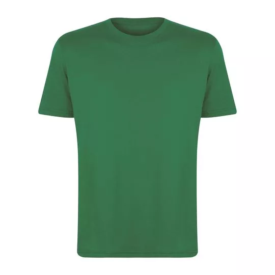 Camiseta Lisa- Verde Escuro
