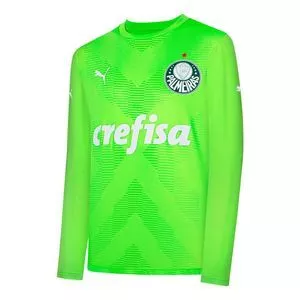 Camiseta Palmeiras®<BR>- Verde Limão & Branca