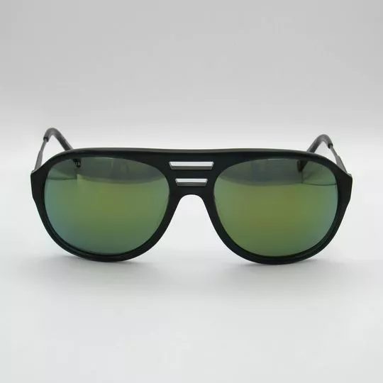 Óculos De Sol Aviador- Verde Escuro