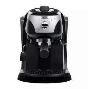 Maquina De Café Espresso Manual Delonghi EC220.CD<BR>- Inox & Preta<BR>- 30x24x27cm<BR>- 1L<BR>- 127V<BR>- 1100W<BR>- Delonghi