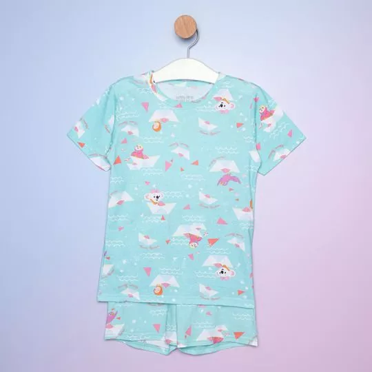 Pijama Lilica®- Azul & Rosa