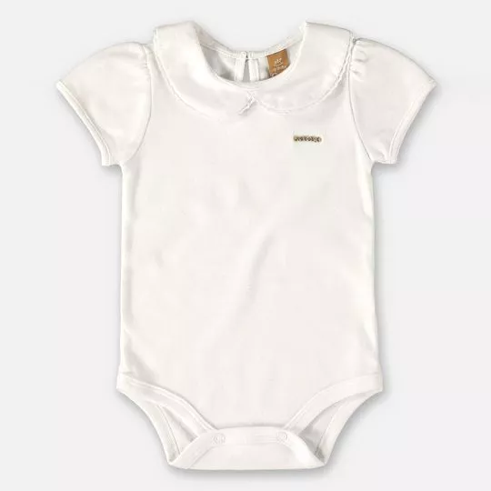 Body Com Tag- Off White- Up Baby
