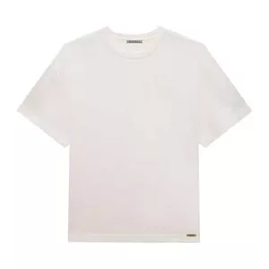 Camiseta Básica<BR>- Off White