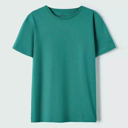 Camiseta Lisa- Verde Escuro