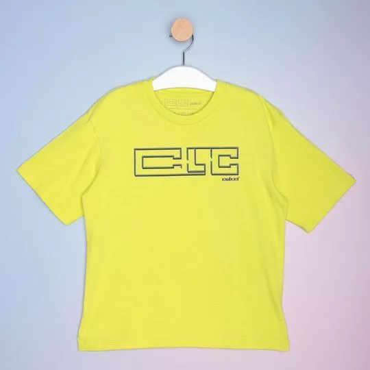 Camiseta Colcci® - Amarela - Colcci