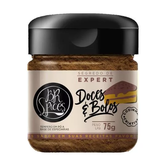 Segredo De Expert Doces & Bolos- 75g- BR Spices