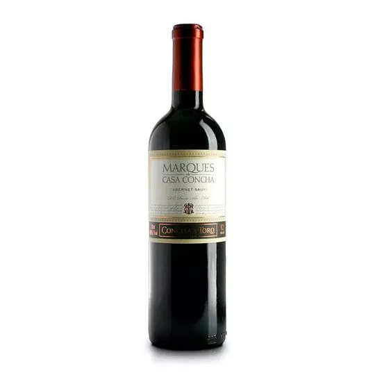 Vinho Marques De Casa Concha Tinto- Cabernet Sauvignon- 2020- Chile- 750ml- Concha Y Toro