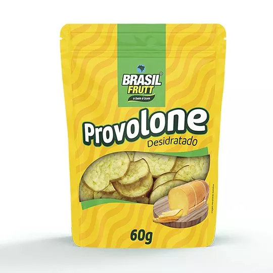 Queijo Provolone Desidratado- 60g- Brasil Frutt