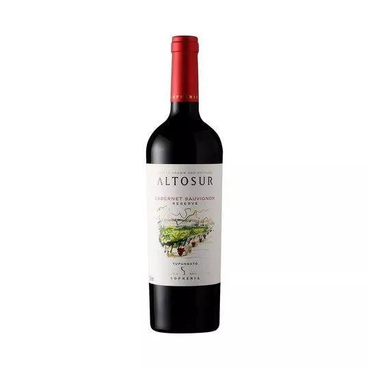 Vinho Altosur Tinto- Cabernet Sauvignon- Argentina, Mendoza- 750ml- Finca Sophenia