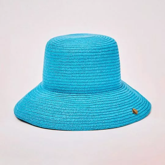 Chapéu Bucket Texturizado- Azul Claro- Morena Rosa