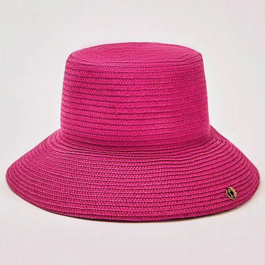 Chapéu Bucket Texturizado- Pink- Morena Rosa