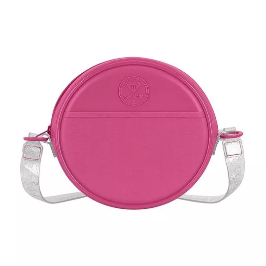 Bolsa Transversal Com Logo - Pink - Molekinha