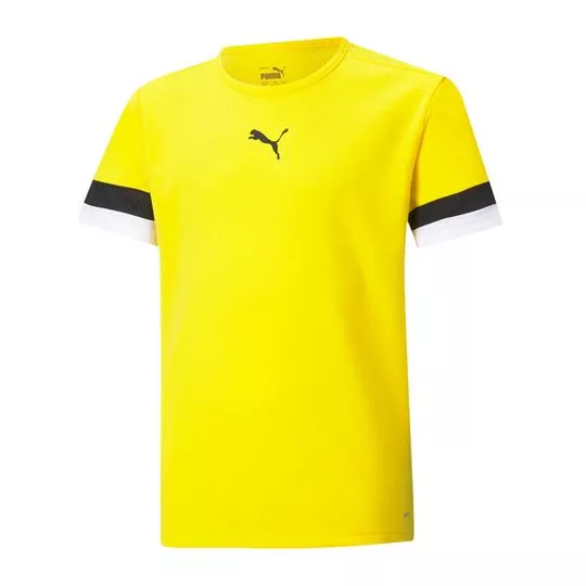 Camiseta Puma® - Amarela & Preta