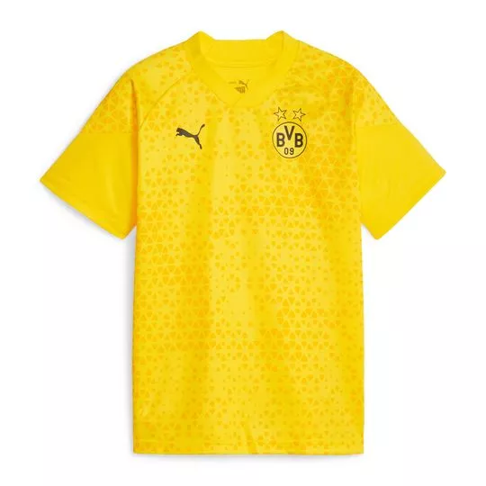 Camiseta Borussia Dortmund® - Amarela & Preta