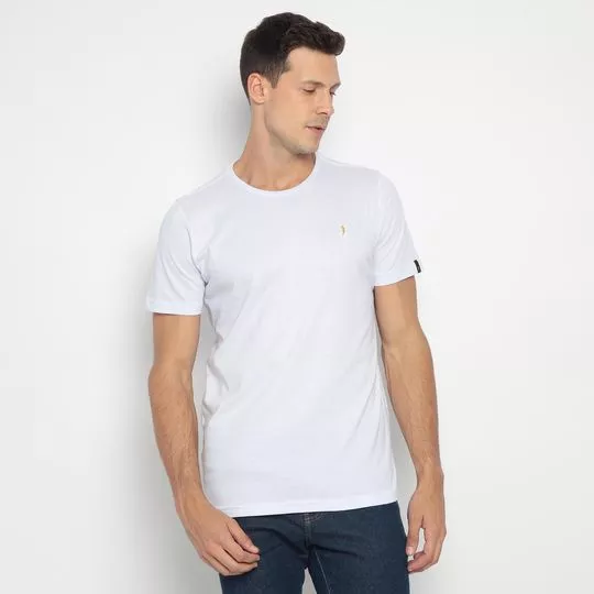 Camiseta Básica- Branca
