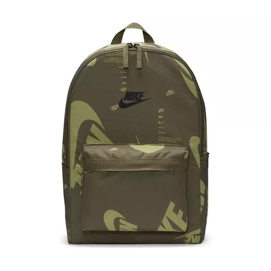 Mochila Nike Heritage Backpack Shoe Box- Verde Militar & Verde- Nike