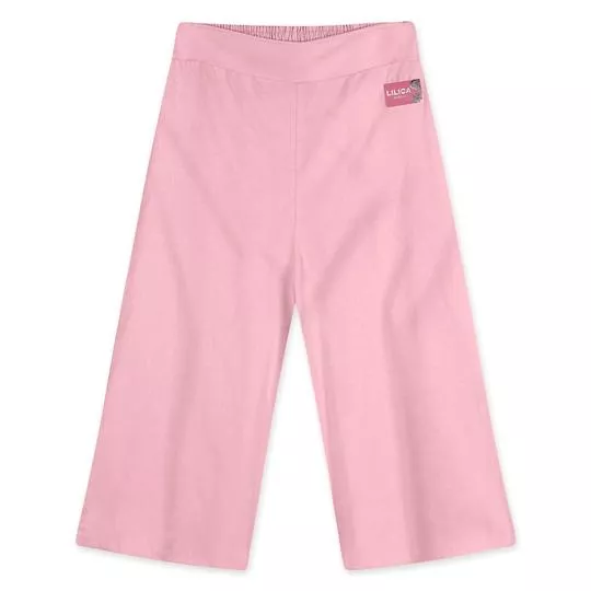 Calça Pantalona- Rosa- LILICA RIPILICA & TIGOR