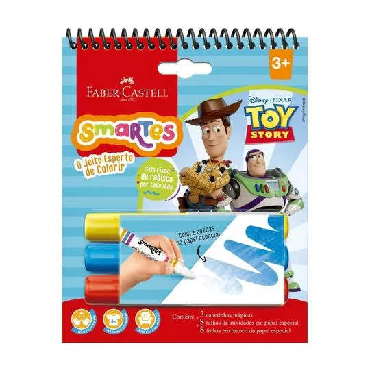 Bloco De Atividades Toy Story®- 16 Folhas- Faber Castell
