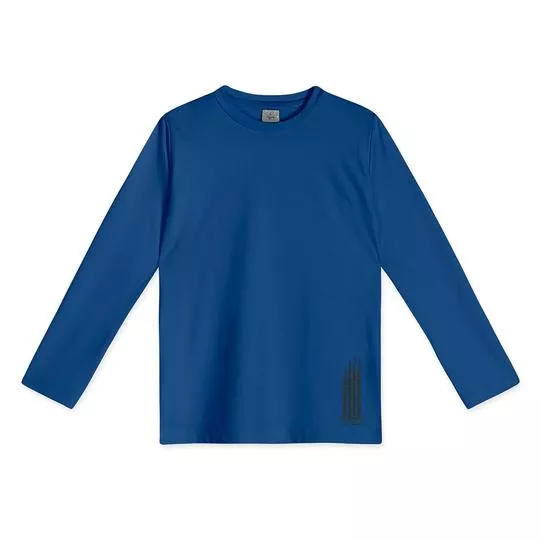 Camiseta Com Inscrição- Azul Marinho & Preta- LILICA RIPILICA & TIGOR