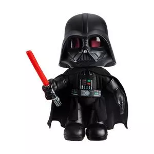 Darth Vader Star Wars®<BR>- Preto & Vermelho<BR>- 28cm<BR>- Mattel