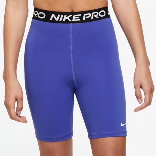 Short Nike Pro 365 7In -  Azul & Preto - Nike