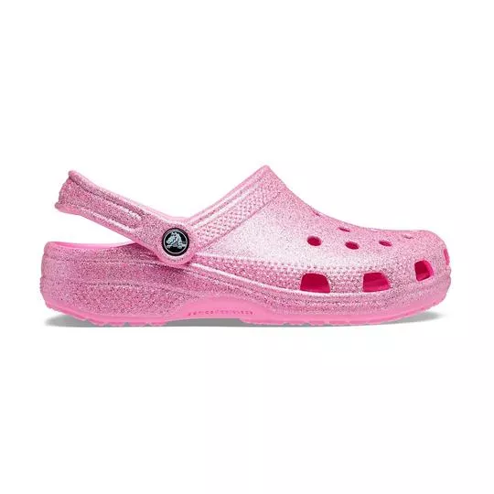 Classic Glitter II Clog- Rosa- Crocs