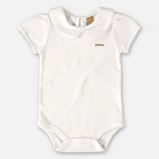 Body Com Tag- Off White- Up Baby & Up Kids