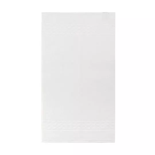 Toalha Para Rosto Profiline Milão- Branca- 48x85cm- Teka