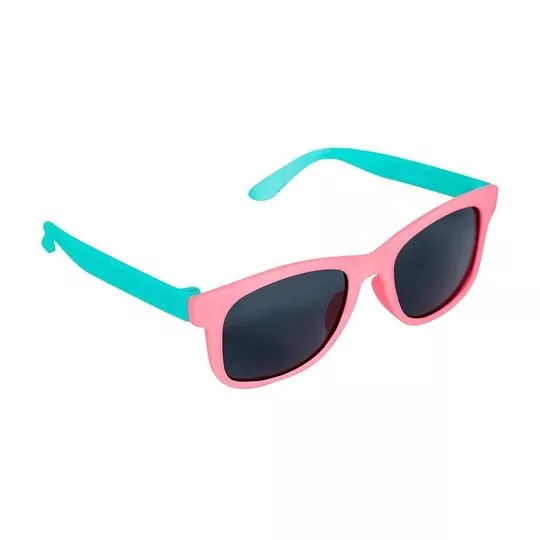 Óculos De Sol Baby- Rosa & Verde Água