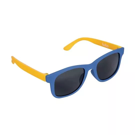 Óculos De Sol Baby- Azul & Preto