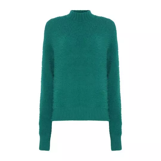 Suéter Felpudo- Verde Escuro