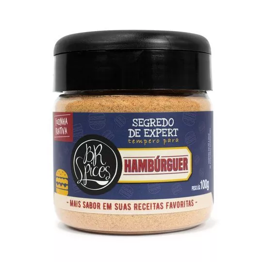 Segredo De Expert Hambúrguer- 100g- BR Spices