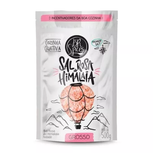 Sal Rosa Do Himalaia Grosso- 500g- BR Spices