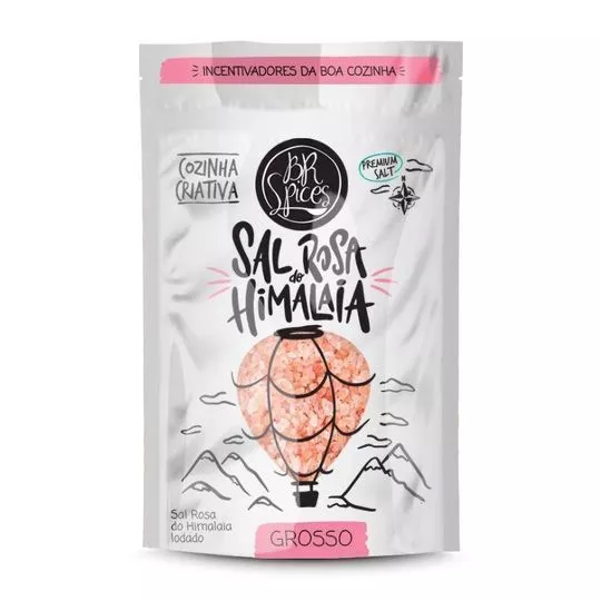 Sal Rosa Do Himalaia Grosso- 1kg- BR Spices