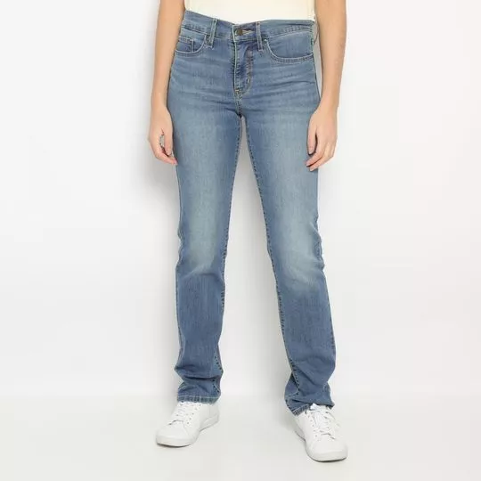 Calça Jeans 314 Shapping Straight- Azul Escuro