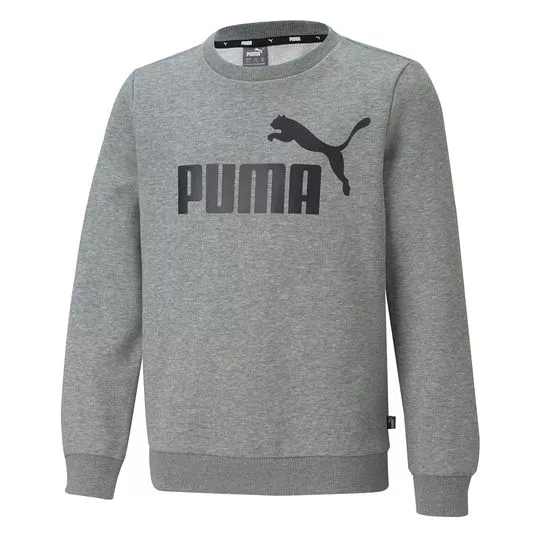 Blusão Puma®- Cinza & Preto