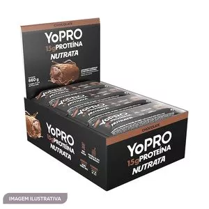 Display Barra Yopro<BR>- Chocolate<BR>- 12 Unidades