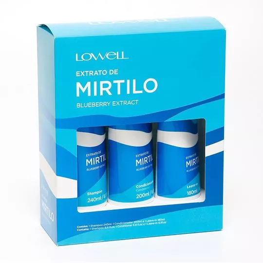 Kit Mirtilo- 3 Unidades- Lowell