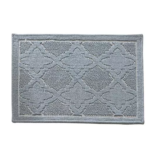 Tapete Vermont Multi Texturizado- Cinza- 60x40cm- Niazitex